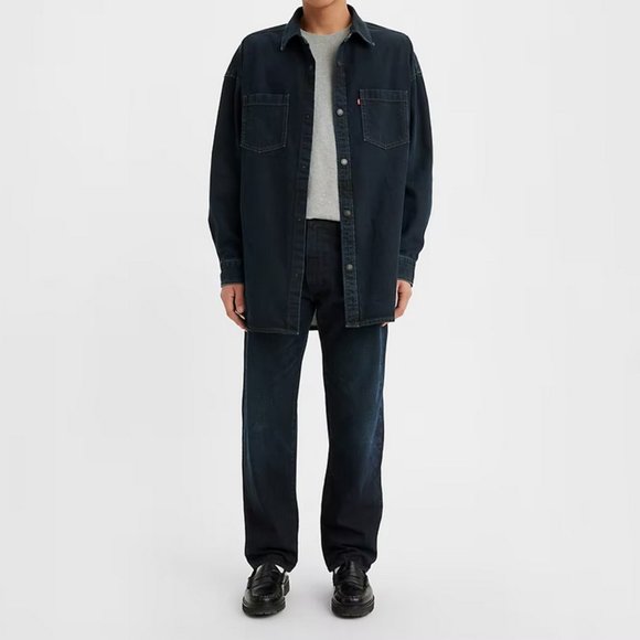 Levi's 1961 Mens Wellthread 551Z Authentic Straight Fit Jeans Raven Lily NWT - Picture 4 of 14